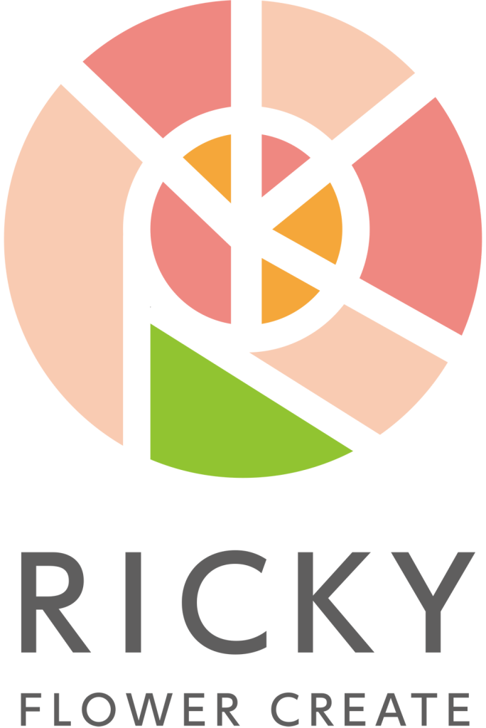 Ricky Flower Creaate logo