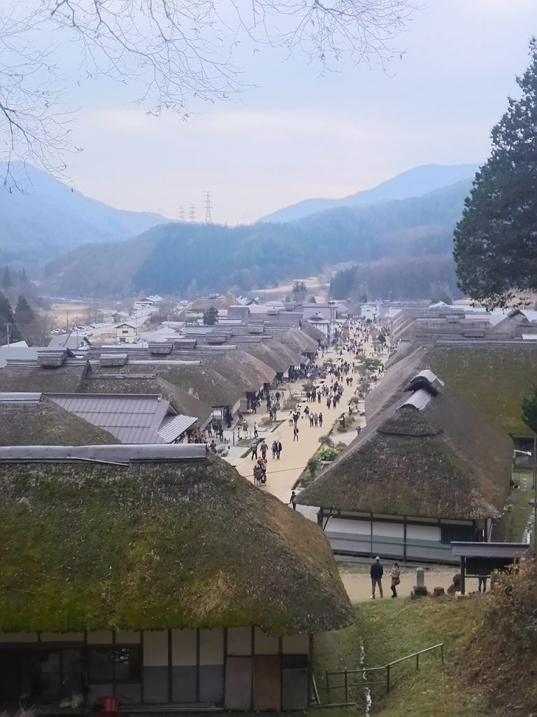 Ouchi-juku in Aizu