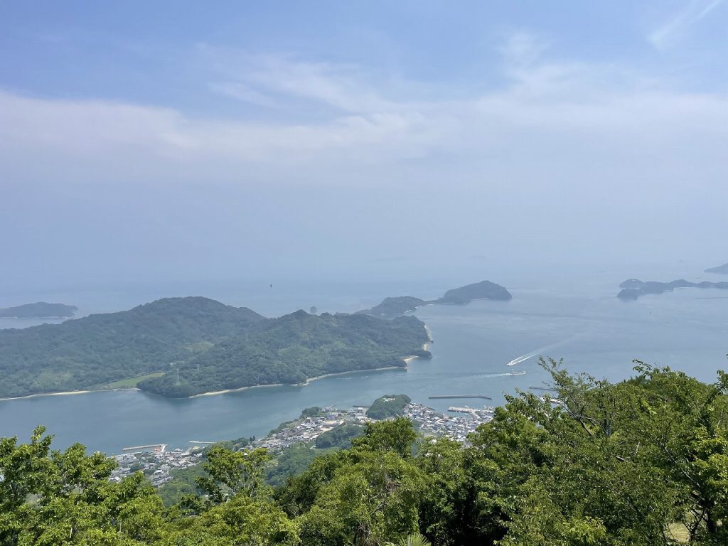 Setonaikai Inland Sea from Mt.Sekizenzan, Iwagi Island 02