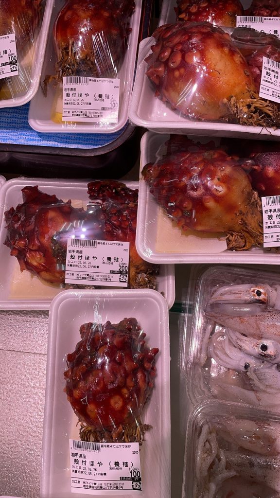 Iwate specialty shelled sea squirt