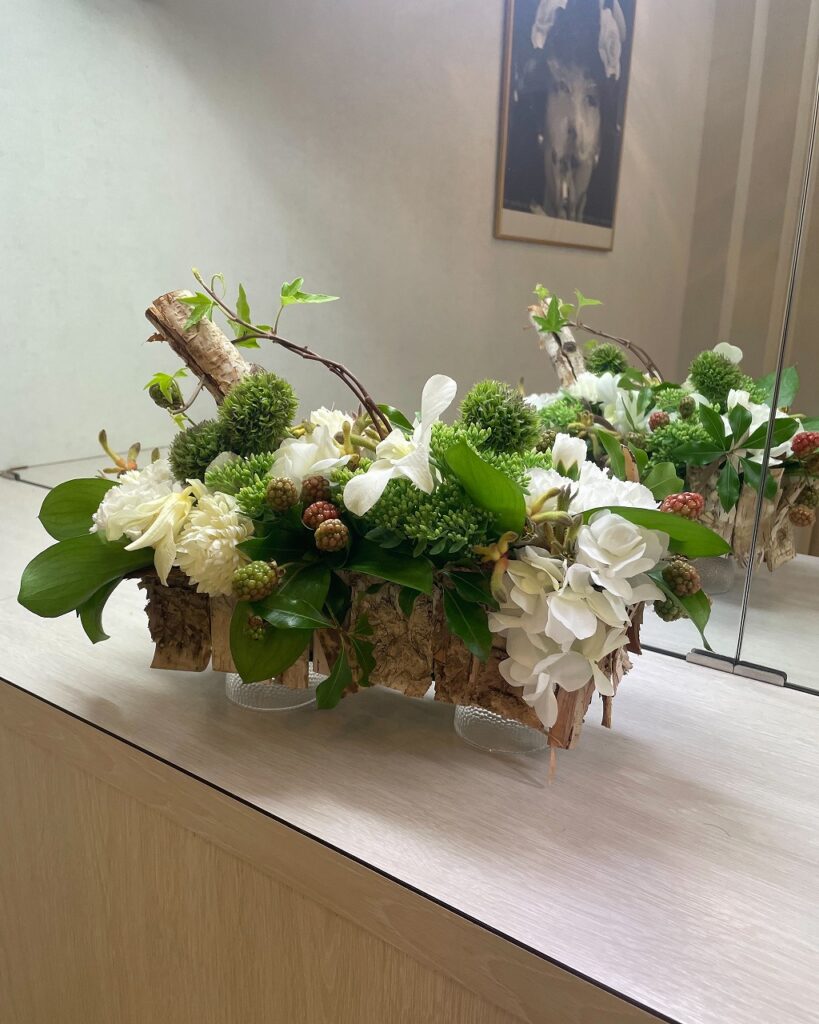 Summer flower arrangement